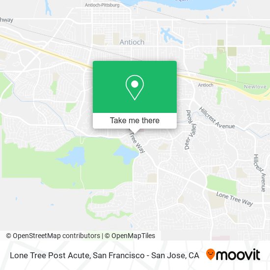 Mapa de Lone Tree Post Acute