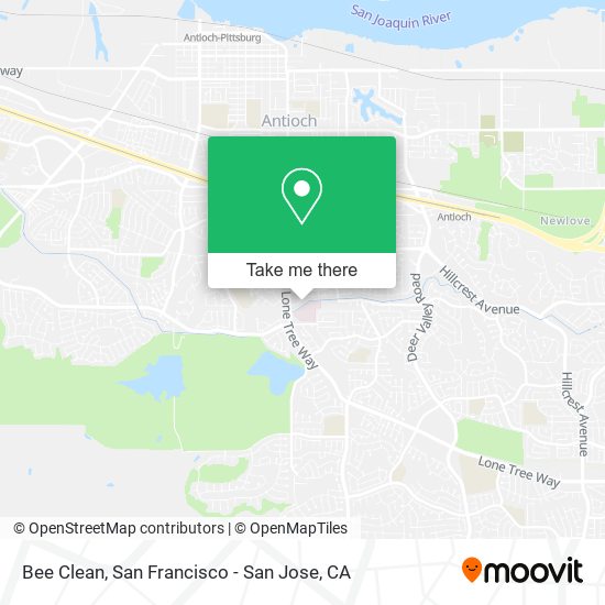Mapa de Bee Clean