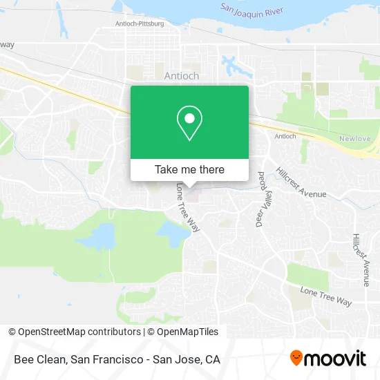 Mapa de Bee Clean