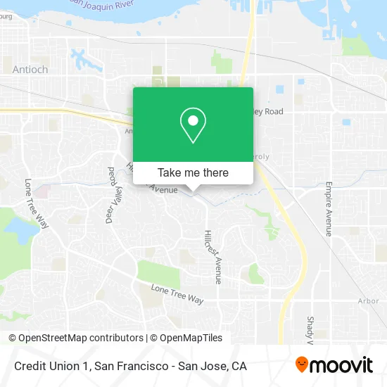 Credit Union 1 map