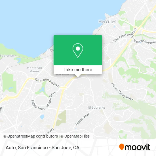 Mapa de Auto