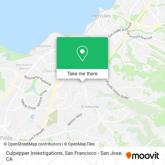 Mapa de Culpepper Investigations