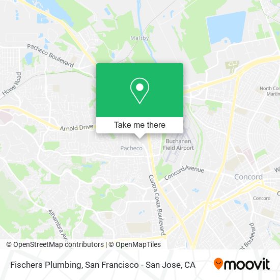 Fischers Plumbing map