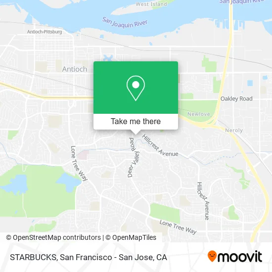 STARBUCKS map