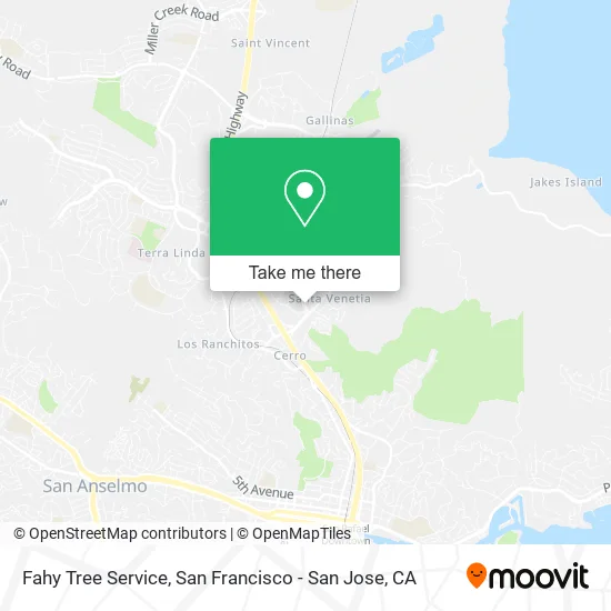 Fahy Tree Service map