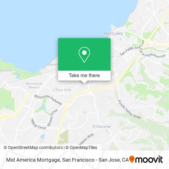Mid America Mortgage map