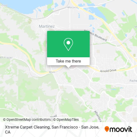 Xtreme Carpet Cleaning map