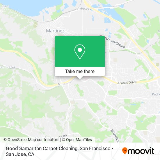 Good Samaritan Carpet Cleaning map