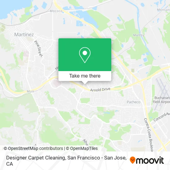 Mapa de Designer Carpet Cleaning