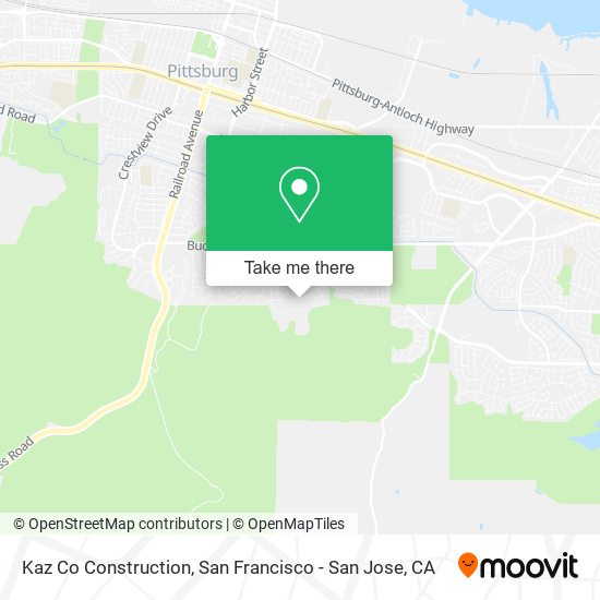 Kaz Co Construction map