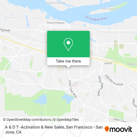 A & D T -Activation & New Sales map
