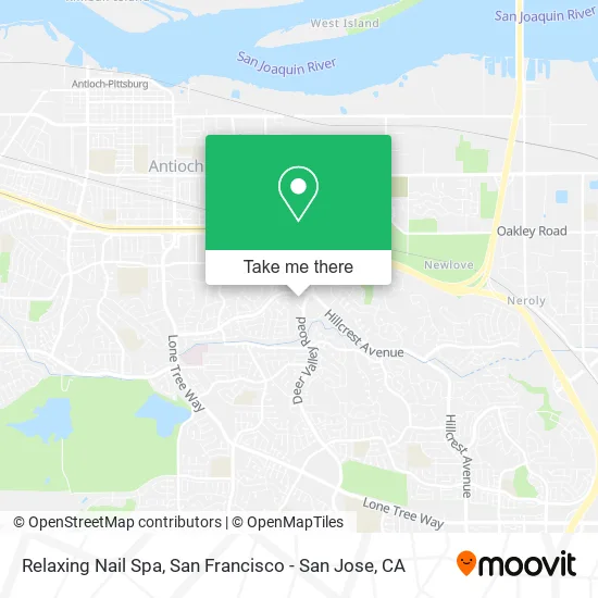 Relaxing Nail Spa map