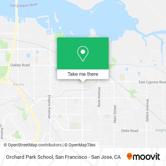 Mapa de Orchard Park School