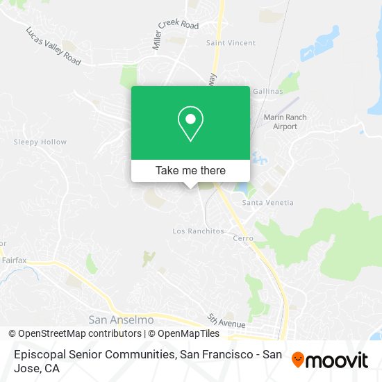 Mapa de Episcopal Senior Communities