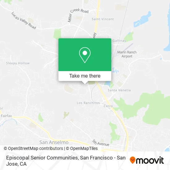 Mapa de Episcopal Senior Communities