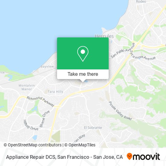 Appliance Repair DCS map
