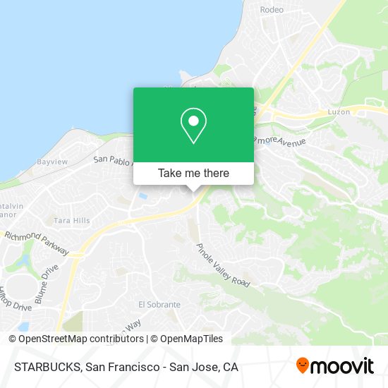 Mapa de STARBUCKS