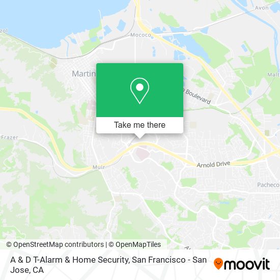 A & D T-Alarm & Home Security map