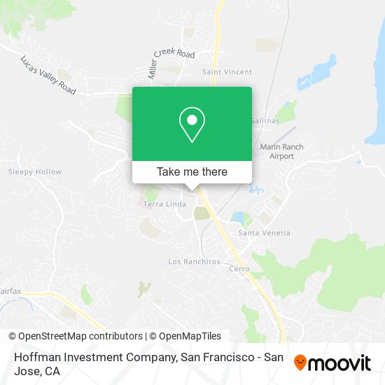 Hoffman Investment Company map