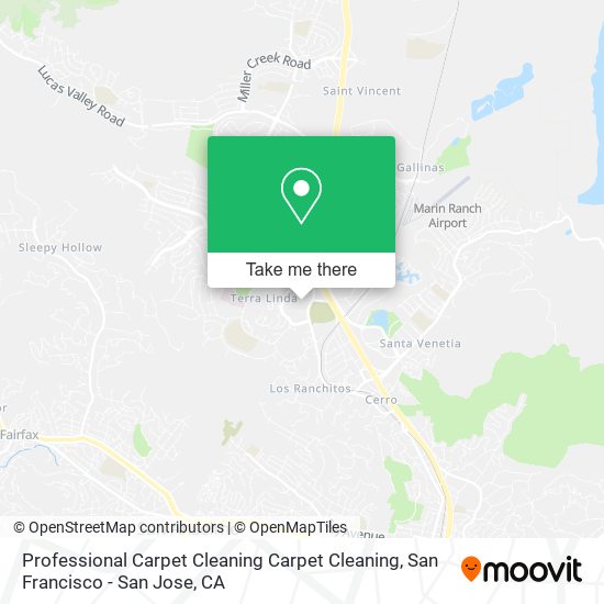 Mapa de Professional Carpet Cleaning Carpet Cleaning