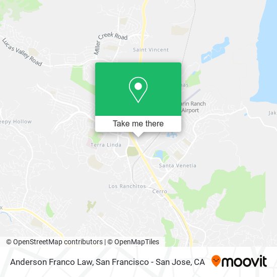 Anderson Franco Law map