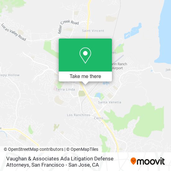 Vaughan & Associates Ada Litigation Defense Attorneys map