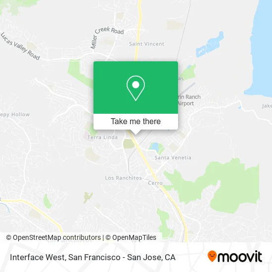 Mapa de Interface West