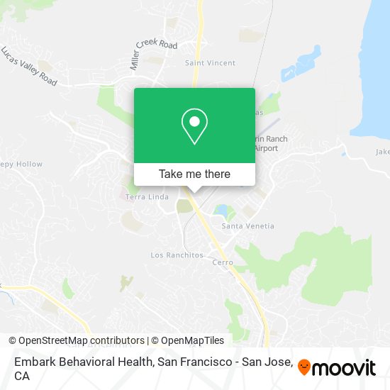 Mapa de Embark Behavioral Health