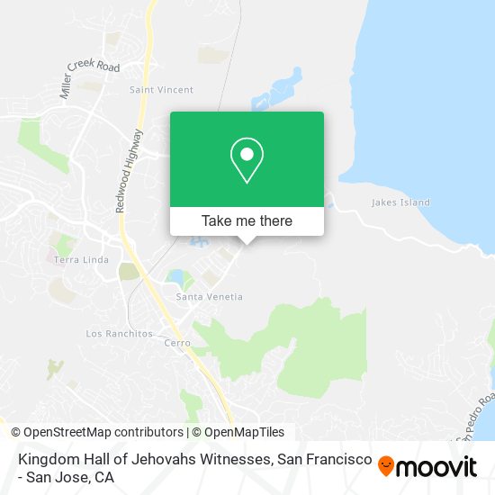 Mapa de Kingdom Hall of Jehovahs Witnesses
