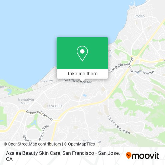 Azalea Beauty Skin Care map