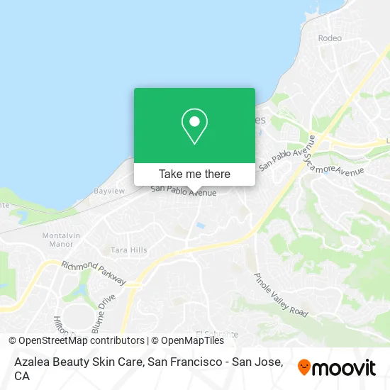 Mapa de Azalea Beauty Skin Care