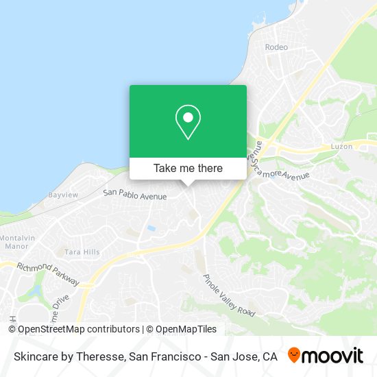 Skincare by Theresse map