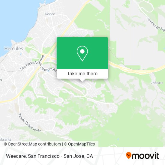 Weecare map