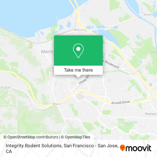 Integrity Rodent Solutions map