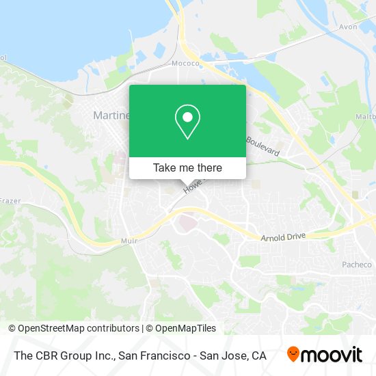 The CBR Group Inc. map