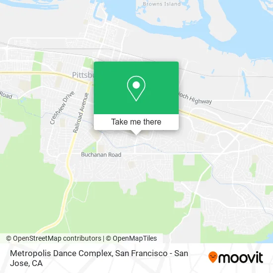 Metropolis Dance Complex map