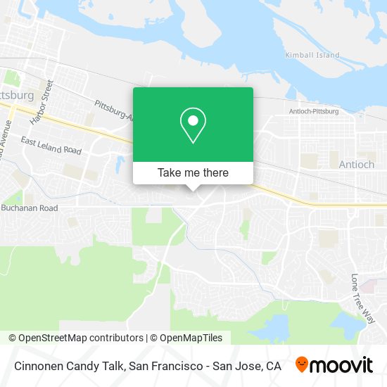 Mapa de Cinnonen Candy Talk