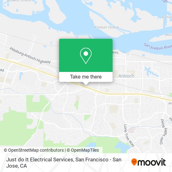 Just do It Electrical Services map