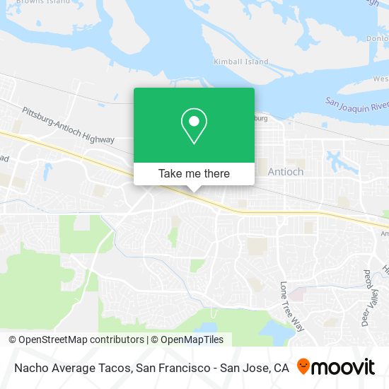 Nacho Average Tacos map