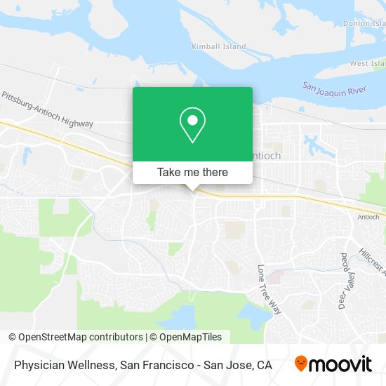 Physician Wellness map