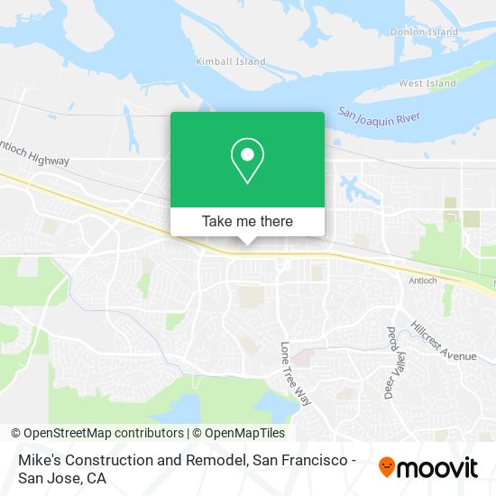 Mike's Construction and Remodel map