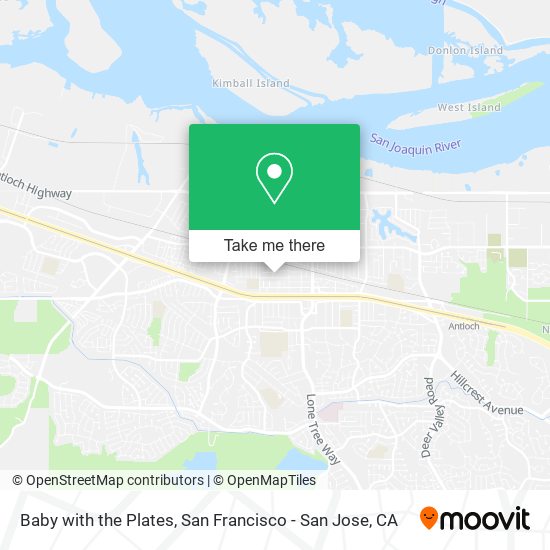 Baby with the Plates map