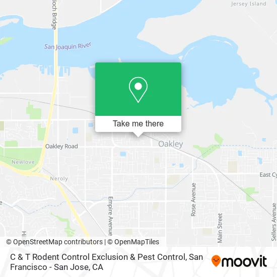 C & T Rodent Control Exclusion & Pest Control map