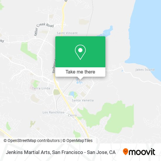 Jenkins Martial Arts map