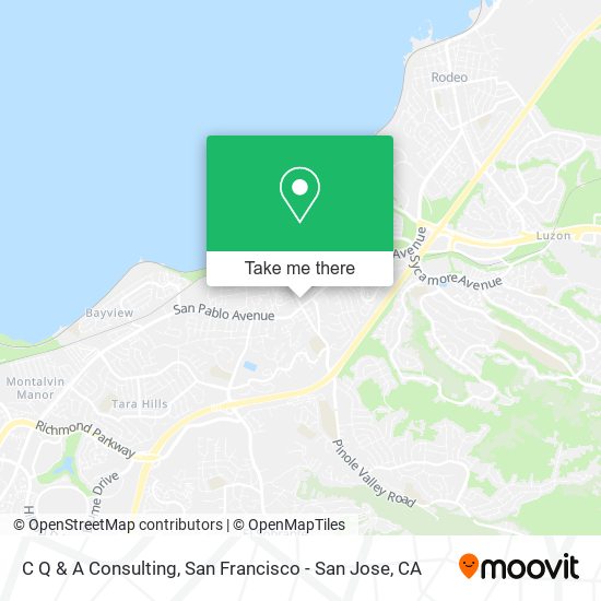 C Q & A Consulting map
