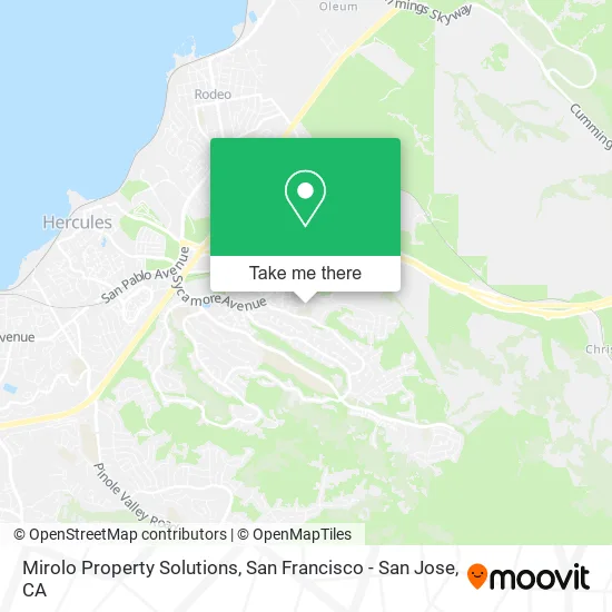 Mapa de Mirolo Property Solutions
