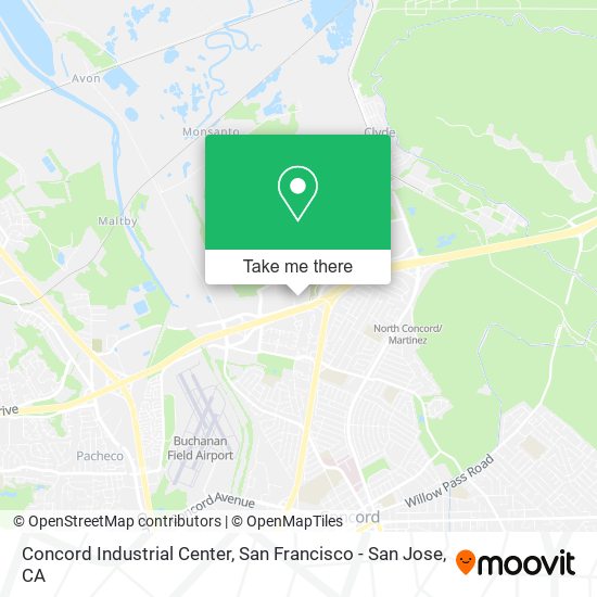 Concord Industrial Center map