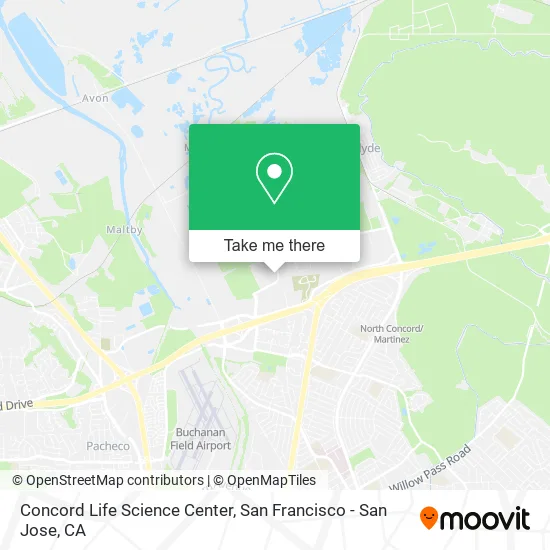 Concord Life Science Center map
