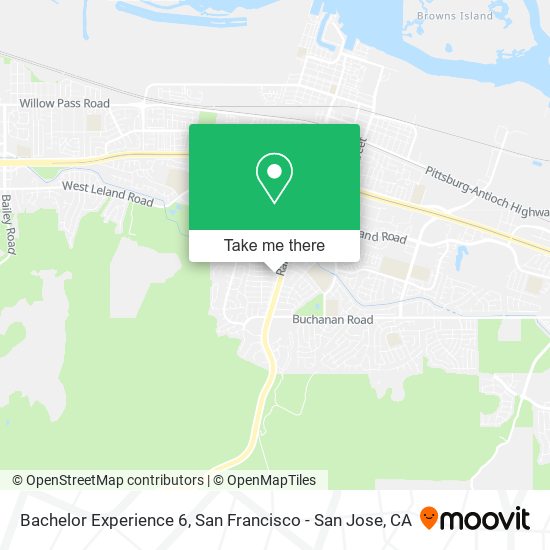 Bachelor Experience 6 map