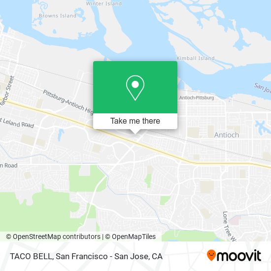 TACO BELL map